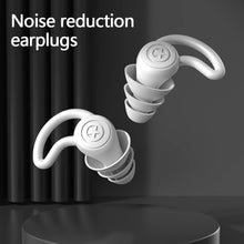 Load image into Gallery viewer, Soft Skin-friendly Sound Insulation Silicone Earplugs Comfortable Noise Reduction Earplugs Washable Durable Sleeping Earplugs