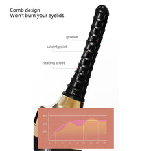 Load image into Gallery viewer, USB Charging Electric Eyelash Curler Portable Heated Three-speed Temperature Control Eyelash Curler Eyelash Tool