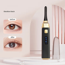 Load image into Gallery viewer, USB Charging Electric Eyelash Curler Portable Heated Three-speed Temperature Control Eyelash Curler Eyelash Tool