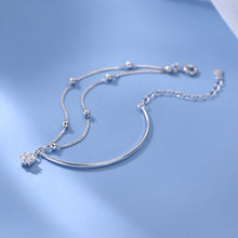 Load image into Gallery viewer, Fashionable Versatile Star Pendant Bracelet Half Bracelet Half Chain Design Alloy Double Layer Bracelet Hand Jewelry