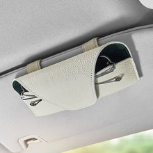 Load image into Gallery viewer, Car Glasses Auto Sun Visor Glasses Case Holder Sunglasses Clip Card Ticket Holder Multi-Function Automobile Accessories Storage