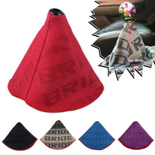 Load image into Gallery viewer, Universal Car Gear Shift Collars Covers Fabric Shift Knob Boot Cover Shifter Lever Collars Auto Inter Accessories
