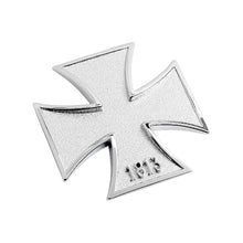 Load image into Gallery viewer, Motorcycle Car Stickers Iron Cross Chrome Metal Germany 1813 Malta Virtue Symbol Medal Cross Emblem Badge Decal Auto Car Styling