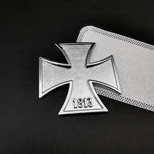 Load image into Gallery viewer, Motorcycle Car Stickers Iron Cross Chrome Metal Germany 1813 Malta Virtue Symbol Medal Cross Emblem Badge Decal Auto Car Styling