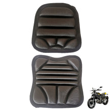 Load image into Gallery viewer, 2Pcs Universal 3D Shock-Absorbing Motorcycle Seat Cushion Breathable Seat Cushion Anti-slip Mat Motorcycle Accessories
