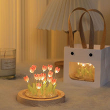 Load image into Gallery viewer, DIY Tulip Night Light Material Flower Lights Bedroom Decoration Ornaments Bedside Handmade Birthday Christmas Gift