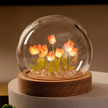 Load image into Gallery viewer, DIY Tulip Night Light Material Flower Lights Bedroom Decoration Ornaments Bedside Handmade Birthday Christmas Gift