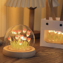 Load image into Gallery viewer, DIY Tulip Night Light Material Flower Lights Bedroom Decoration Ornaments Bedside Handmade Birthday Christmas Gift