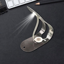 Load image into Gallery viewer, Portable Mini LED Bookmark Light 4000K Eye Protection Mini Night Light Reading Light Clip Books Light Bookmarks Read Books Light