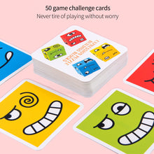 Load image into Gallery viewer, Magic Face Changing Cube Game Board Game Wood Puzzle Montessori Expression Wooden Blocks Interactive Games Kids Toys Gift