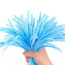 Load image into Gallery viewer, 100pcs Chenille Stem Pipe Kids DIY Creative Toys Chenille Sticks Cleaners Kindergarten Educational Handmade Material Plush Strips