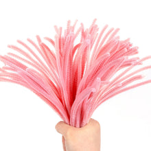 Load image into Gallery viewer, 100pcs Chenille Stem Pipe Kids DIY Creative Toys Chenille Sticks Cleaners Kindergarten Educational Handmade Material Plush Strips