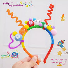 Load image into Gallery viewer, 100pcs Chenille Stem Pipe Kids DIY Creative Toys Chenille Sticks Cleaners Kindergarten Educational Handmade Material Plush Strips