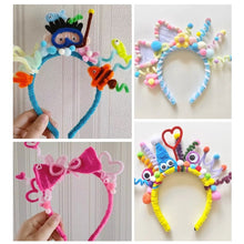 Load image into Gallery viewer, 100pcs Chenille Stem Pipe Kids DIY Creative Toys Chenille Sticks Cleaners Kindergarten Educational Handmade Material Plush Strips