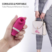 Load image into Gallery viewer, Adult Female Sucking Masturbator Vibrator Orgasmic Tongue Licking Clitoral Masturbation Sex Toy Masturbation Vibrator