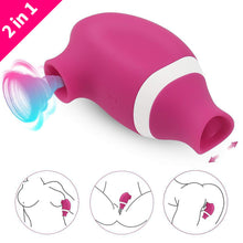 Load image into Gallery viewer, Adult Female Sucking Masturbator Vibrator Orgasmic Tongue Licking Clitoral Masturbation Sex Toy Masturbation Vibrator