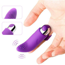 Load image into Gallery viewer, Medical Grade Silicone Rechargeable Finger Egg Skipping Vibrator Female Sex Toy Travel Mini Portable Sex Toys
