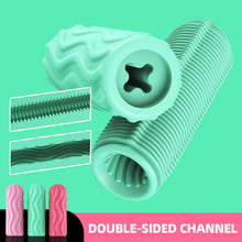 Load image into Gallery viewer, Men's Manual Masturbation Set Rolled Inverted Mold Portable Aircraft Cup Men's Masturbation Male Sex Toys