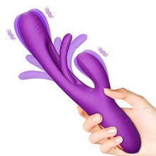Load image into Gallery viewer, Finger Double Head 3 Point Vibrating Stick Women's Masturbation Device Women's Special Automatic Bead Turning Fun Toy