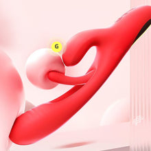 Load image into Gallery viewer, Finger Double Head 3 Point Vibrating Stick Women's Masturbation Device Women's Special Automatic Bead Turning Fun Toy