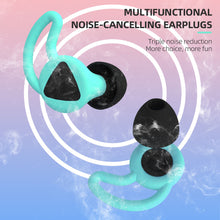 Load image into Gallery viewer, Removable Soundproof Fish Fin Silicone Earplugs Silicone Sleep Ear Plugs Soft Anti-Noise Sponge Sleeping Earplugs