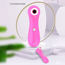 Load image into Gallery viewer, Silicone Sucker 7 Frequency Sucking Massage Stick Mini Portable Masturbation Massager Sex Toy for Female