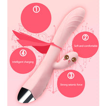 Load image into Gallery viewer, Intelligent Charging Silicone Vibrator 10 Frequency Silent Convenient Vibration Masturbation Stick Women Sex Toy