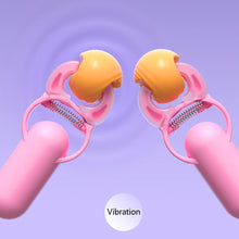 Load image into Gallery viewer, Soft Silicone Breast Clip Skin-friendly Delicate High-frequency Vibration Breast Massager Masturbator Women Sex Toy