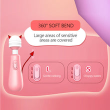 Load image into Gallery viewer, Tumbler Silicone Vibrator Convenient Washable 360 ° Rotation Vibration Masturbation Stick Women Sex Toy