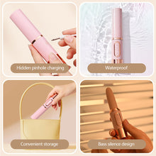 Load image into Gallery viewer, Skin-friendly Silicone Vibrator Waterproof Mini Portable Lipstick Shaped Women Masturbation Stick Sex Toy