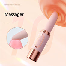 Load image into Gallery viewer, Skin-friendly Silicone Vibrator Waterproof Mini Portable Lipstick Shaped Women Masturbation Stick Sex Toy