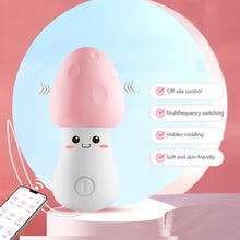 Load image into Gallery viewer, Little Mushroom Shaped Silicone Jumping Egg Vibrator Silent Wireless Remote Control Vibration Masturbator Sex Toy