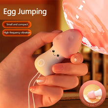 Load image into Gallery viewer, Little Mushroom Shaped Silicone Jumping Egg Vibrator Silent Wireless Remote Control Vibration Masturbator Sex Toy