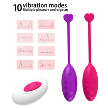 Load image into Gallery viewer, Wireless Remote Control Variable Frequency Silicone Jumping Egg Vibrator Silent Wearable Masturbation Massager Sex Toy