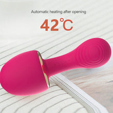 Load image into Gallery viewer, Mushroom Soft Silicone Sucking Vibrator Heating Waterproof 10 Frequency Sucking Vibration Masturbator Sex Toy