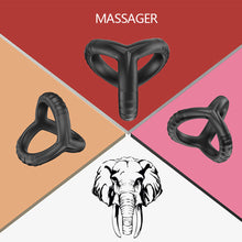 Load image into Gallery viewer, Liquid Silicone Lock Ring Preputial Ring for Men's Sex Appeal Recovery Men's Masturbation Tool Sex Toy