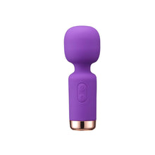 Load image into Gallery viewer, Mini Portable Silicone Vibrator Waterproof 10 Frequency Rechargeable Silent Vibration Masturbation Stick Sex Toy