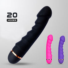 Load image into Gallery viewer, Soft Skin-friendly Silicone Vibrator 10 Frequency Waterproof Strong Vibration Quiet Masturbator Massager Sex Toy