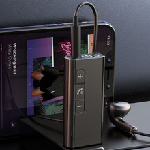 Load image into Gallery viewer, Bluetooth Receiver Adapter Stereo Wireless Audio Adapter 3.5mm AUX Jack For Car PC Headphone Handsfree Digital Display TF Card