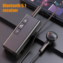 Load image into Gallery viewer, Bluetooth Receiver Adapter Stereo Wireless Audio Adapter 3.5mm AUX Jack For Car PC Headphone Handsfree Digital Display TF Card