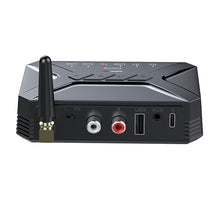 Load image into Gallery viewer, T-R22 Bluetooth Transmitter Receiver 2-in-1, RCA/AUX Interface, USB Playback, Wireless Audio Adapter