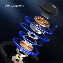 Load image into Gallery viewer, Bluetooth-compatible Headset Ear Hook Type Low Delay Noise Reduction Single Ear Business stereo Business Wireless Headset