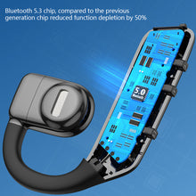 Load image into Gallery viewer, Bluetooth-compatible Headset Ear Hook Type Low Delay Noise Reduction Single Ear Business stereo Business Wireless Headset
