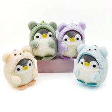Load image into Gallery viewer, Cute Cartoon Penguin Stuffed Plush Dolls Toys Key Ring Bag Pendant Kids Toy Birthday Gifts Mini Animal Plush Doll Keychain