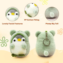 Load image into Gallery viewer, Cute Cartoon Penguin Stuffed Plush Dolls Toys Key Ring Bag Pendant Kids Toy Birthday Gifts Mini Animal Plush Doll Keychain