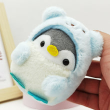 Load image into Gallery viewer, Cute Cartoon Penguin Stuffed Plush Dolls Toys Key Ring Bag Pendant Kids Toy Birthday Gifts Mini Animal Plush Doll Keychain