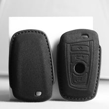 Load image into Gallery viewer, Car Key Case Suede Leather Cover Shell Accessories For BMW X1 X3 X5 X6 X7 F20 F15 F16 F48 G20 G30 G01 G02 G05 G11 G32 1 3 7 Series