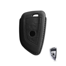 Load image into Gallery viewer, Car Key Case Suede Leather Cover Shell Accessories For BMW X1 X3 X5 X6 X7 F20 F15 F16 F48 G20 G30 G01 G02 G05 G11 G32 1 3 7 Series