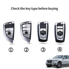 Load image into Gallery viewer, Car Key Case Suede Leather Cover Shell Accessories For BMW X1 X3 X5 X6 X7 F20 F15 F16 F48 G20 G30 G01 G02 G05 G11 G32 1 3 7 Series
