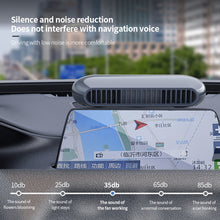 Load image into Gallery viewer, Universal Car Dual Turbine No Blades USB Silent Adjustable Air Circulation Electric Fan Auto Tabletop Accessories Rechargeable